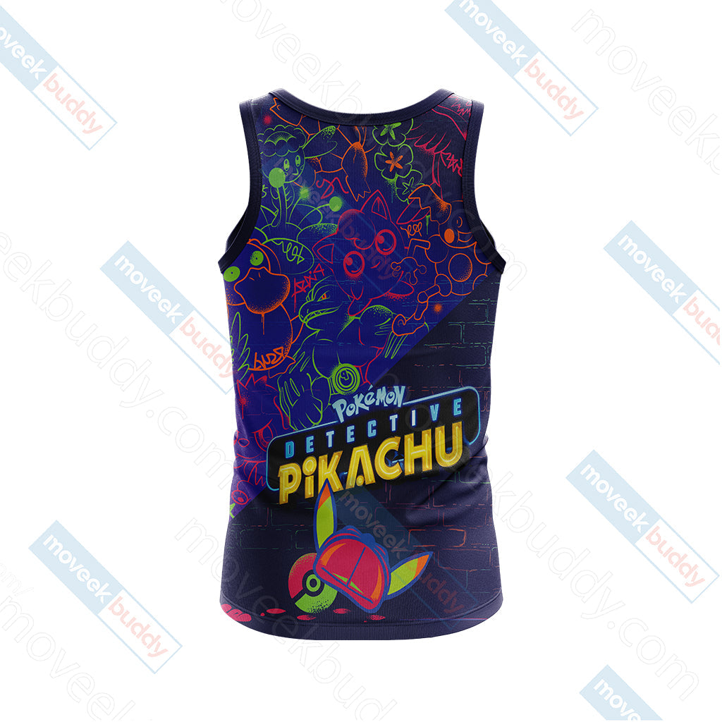 Detective Pikachu Unisex 3D T-shirt