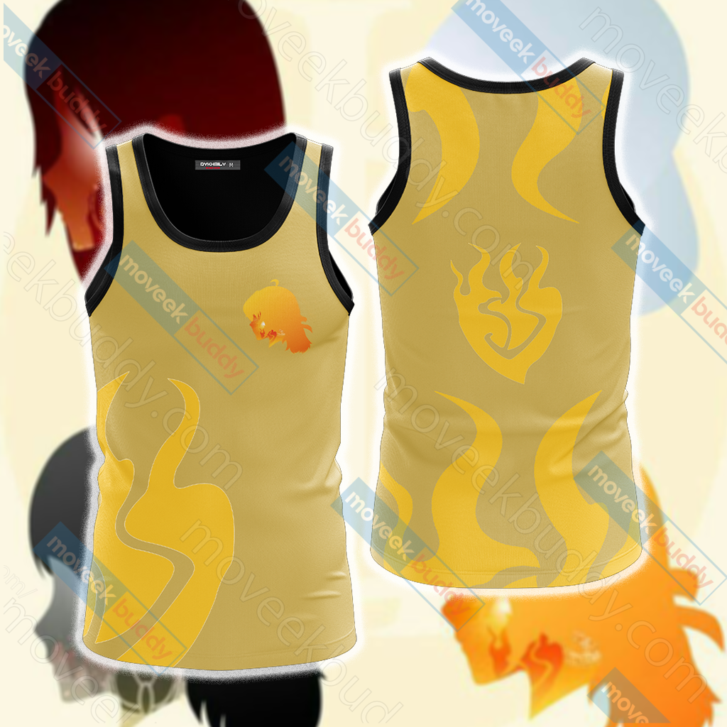 RWBY Yang Xiao Long 3D Tank Top S