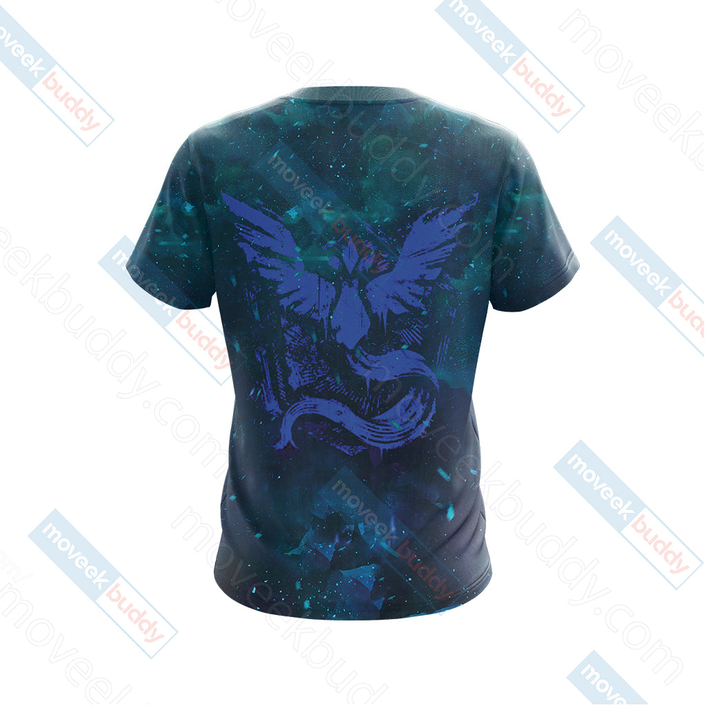 Pokemon Go - Team Mystic New Unisex 3D T-shirt