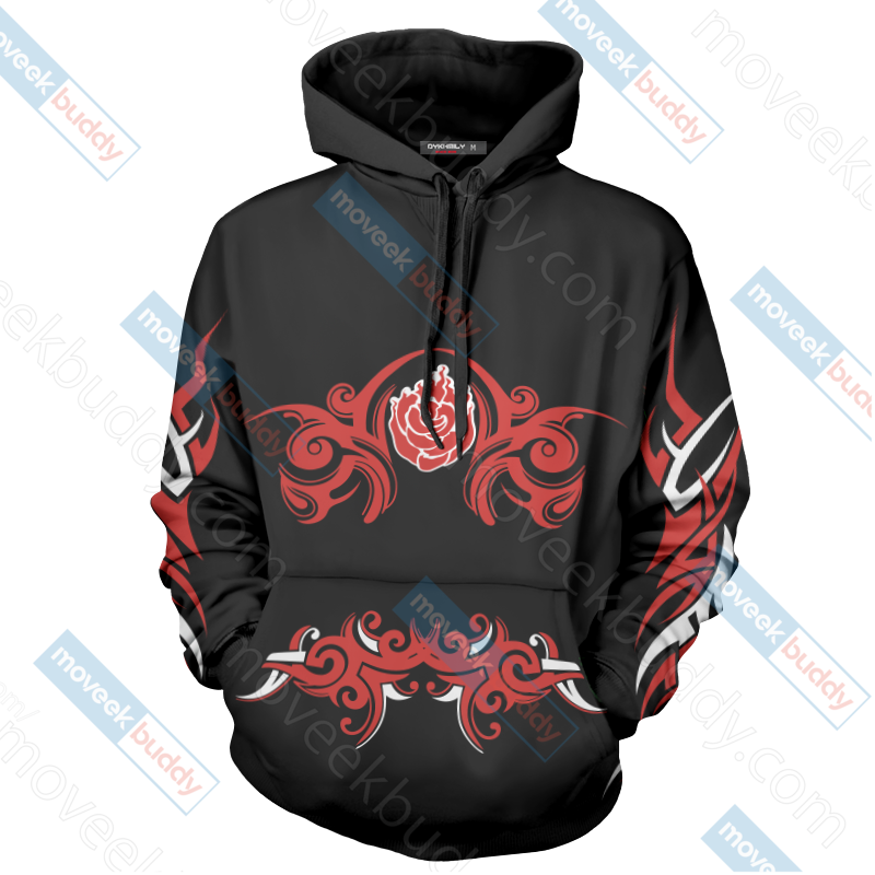 RWBY Ruby Rose Symbol Unisex 3D T-shirt