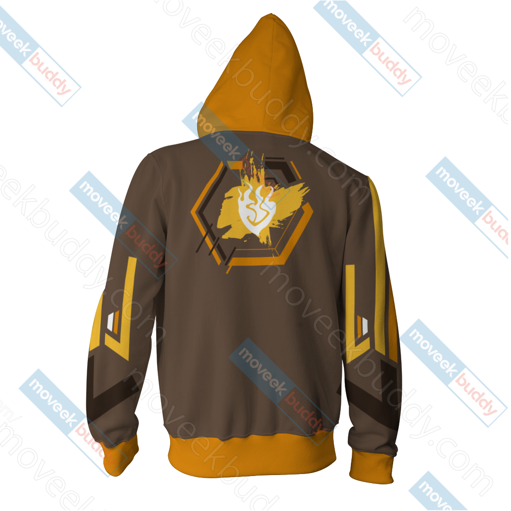 RWBY Yang Xiao Long Zip Up Hoodie
