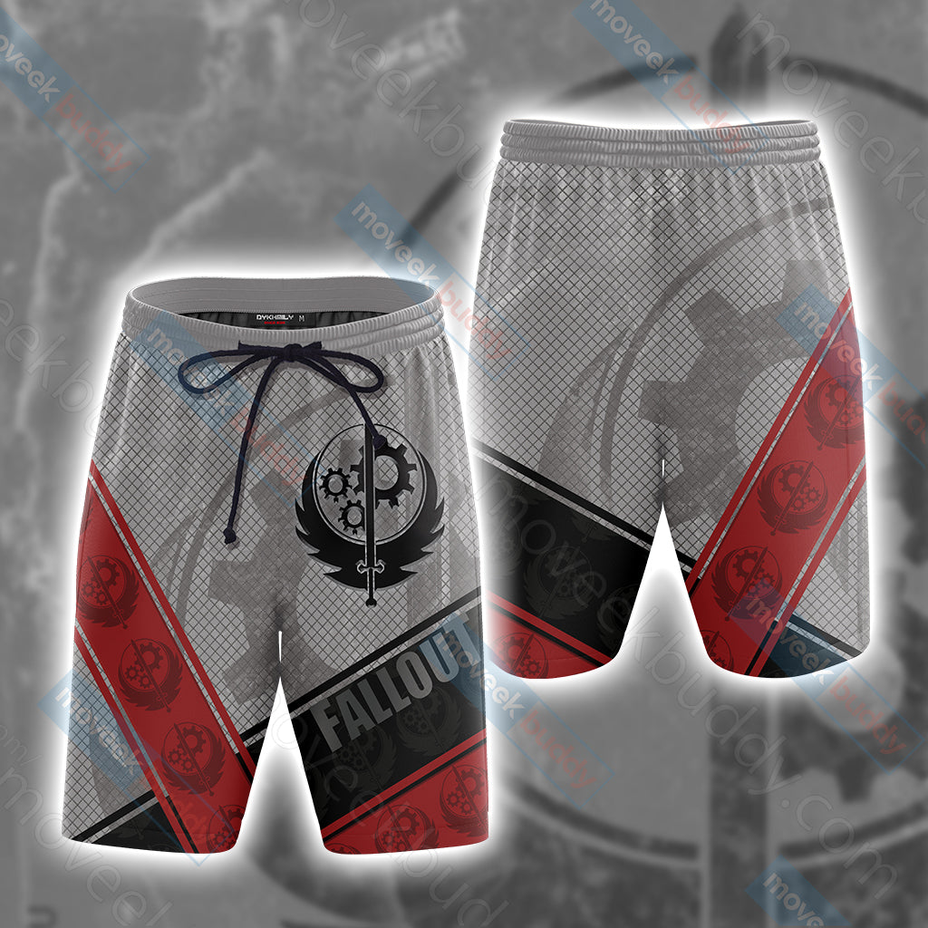 Fallout - Brotherhood of Steel Unisex Beach Shorts S