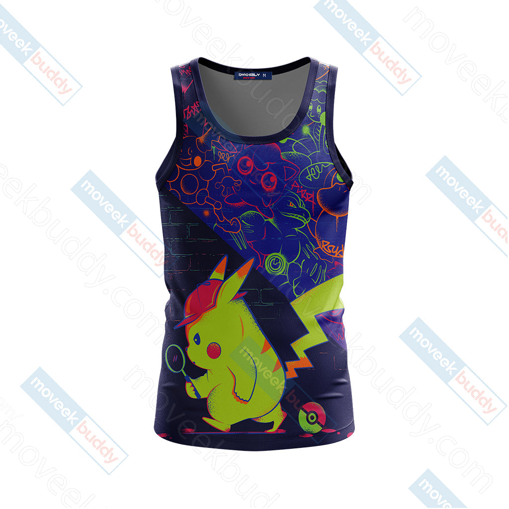 Detective Pikachu Unisex 3D T-shirt