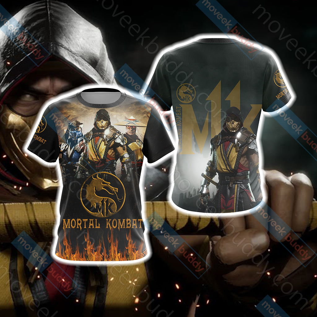 Mortal Kombat Unisex 3D T-shirt