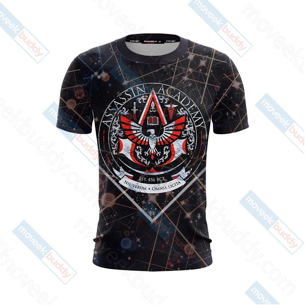Assassin's Creed Academy Unisex 3D T-shirt