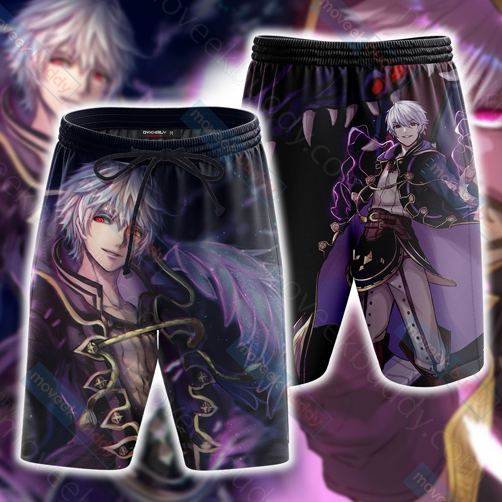 Fire Emblem Robin 3D Beach Shorts S