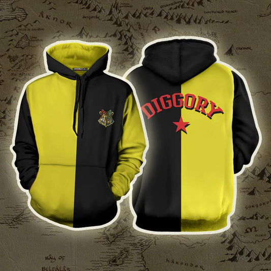 Triwizard Tournament Harry Potter (Diggory) 3D Hoodie S
