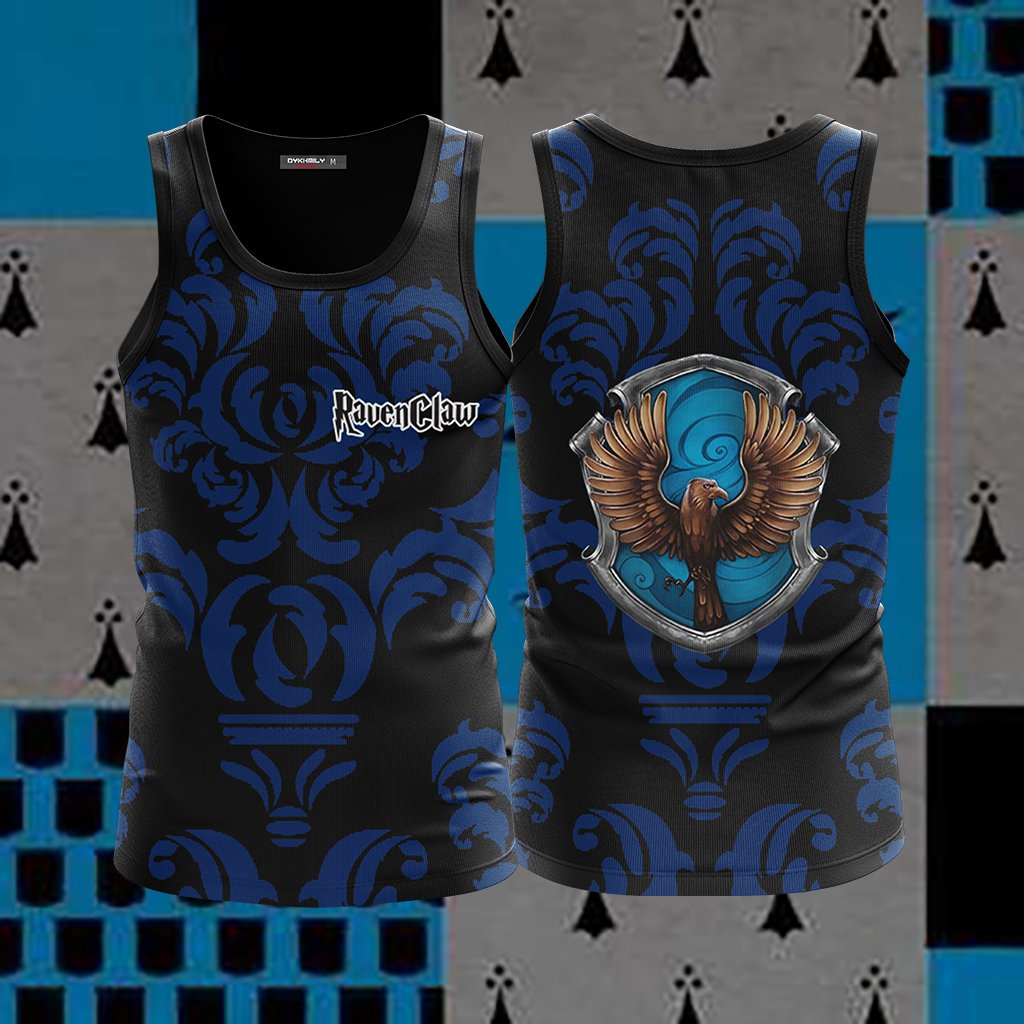 Wise Like A Ravenclaw Harry Potter New Collection 3D Tank Top S  