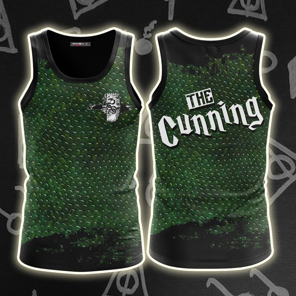 The Cunning Slytherin Harry Potter Unisex 3D T-shirt Tank Top S