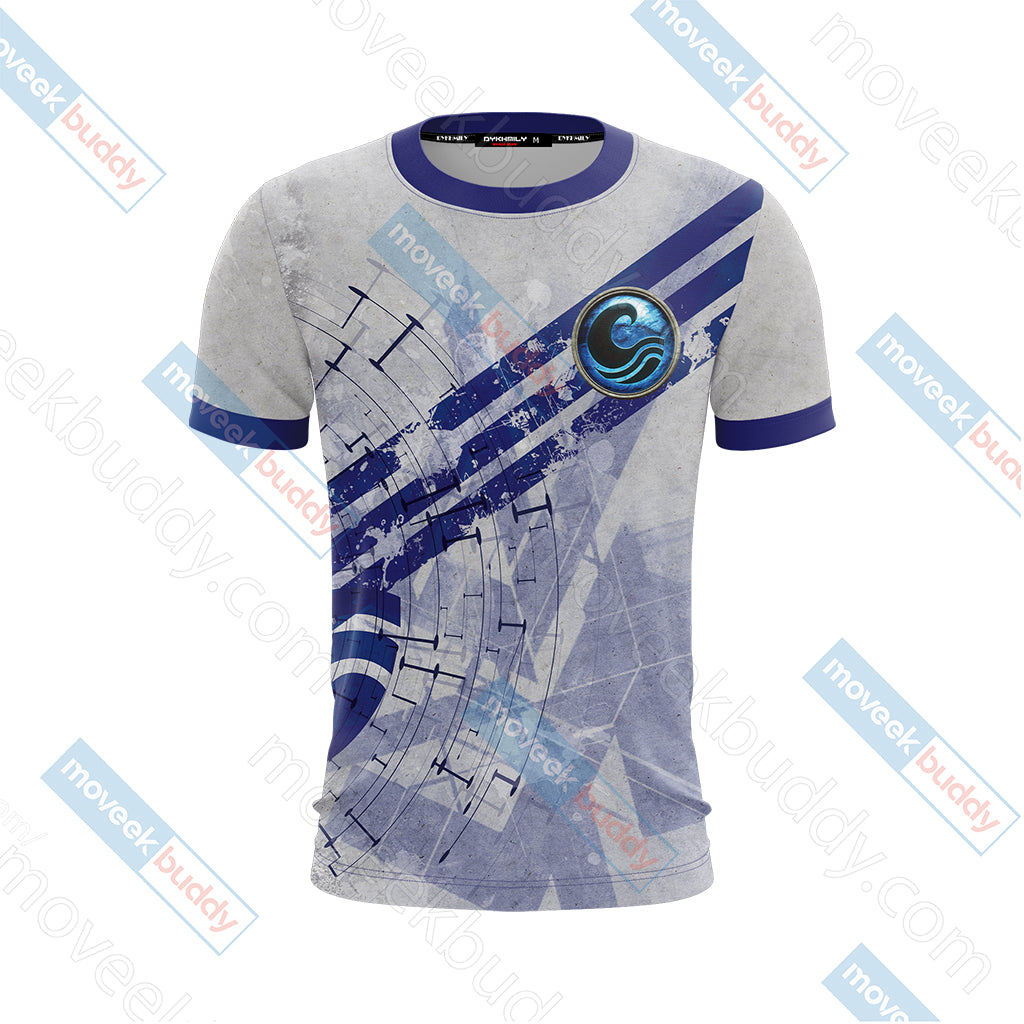God of war: Ascension - Ice of Poseidon Unisex 3D T-shirt