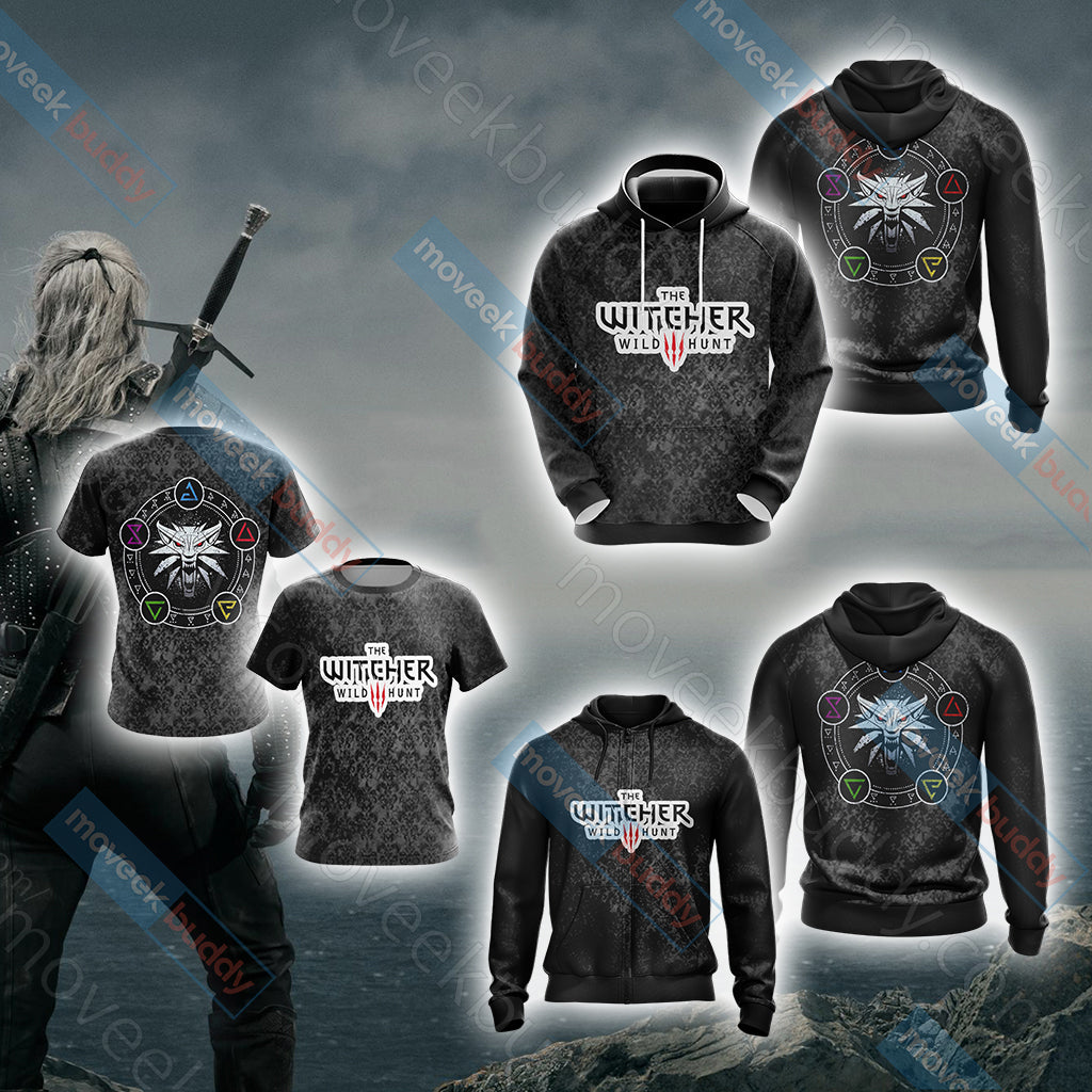 The Witcher Wild Hunt Unisex 3D T-shirt