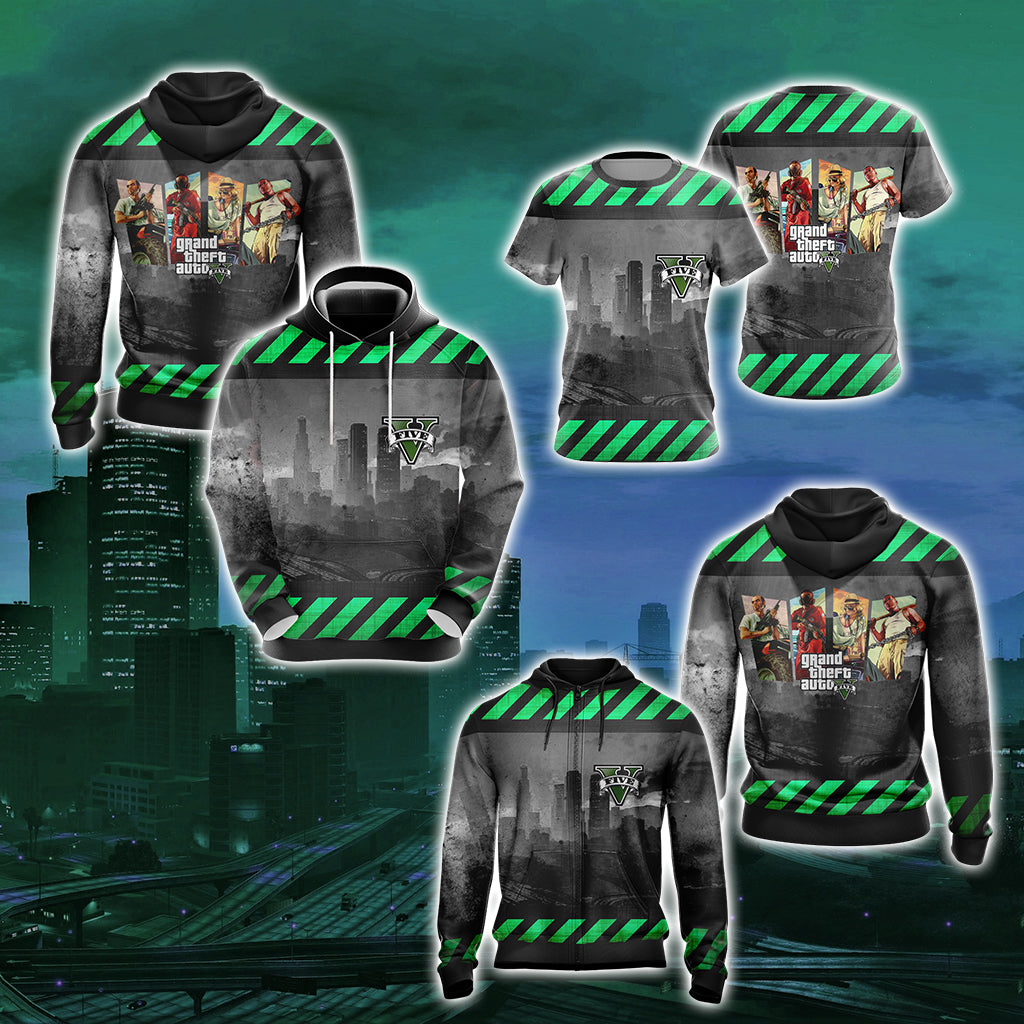 Grand Theft Auto V New Style Unisex 3D T-shirt