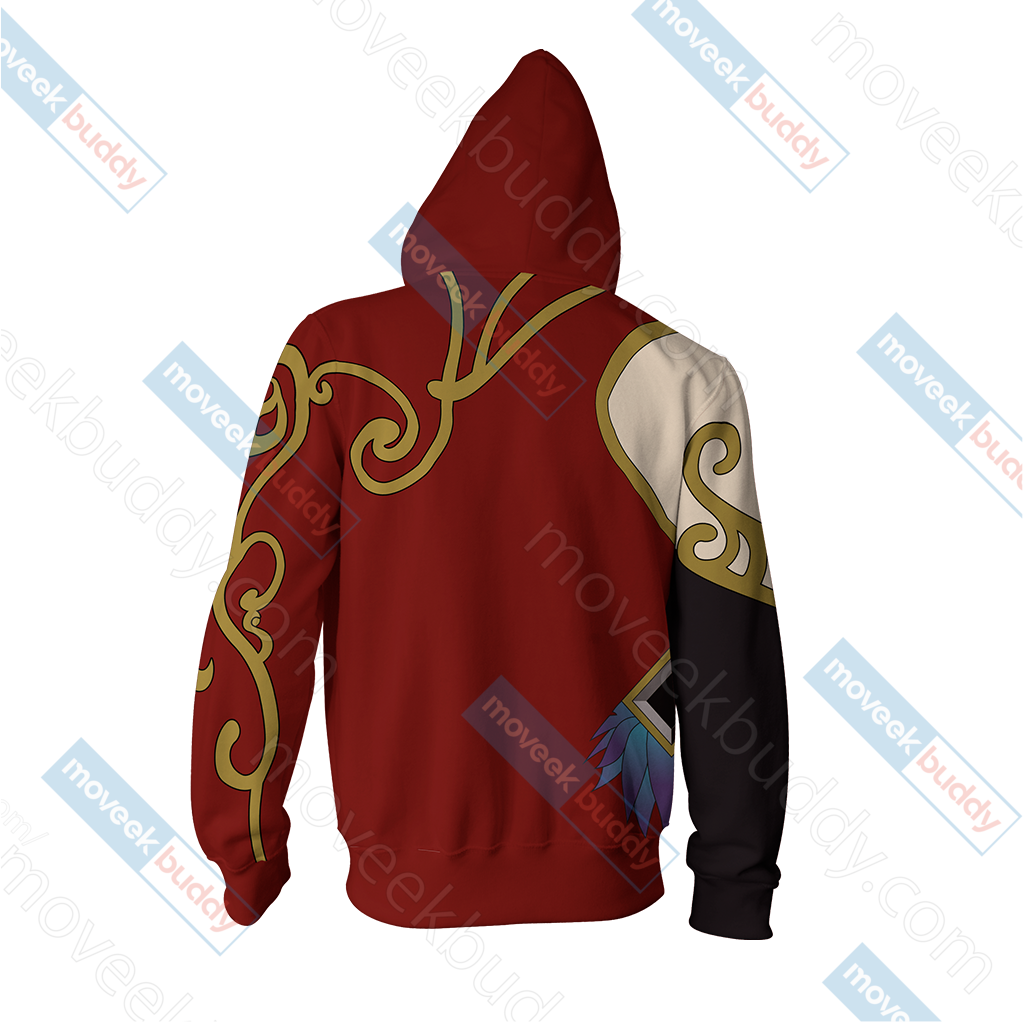 RWBY Cinder Fall Cosplay Zip Up Hoodie