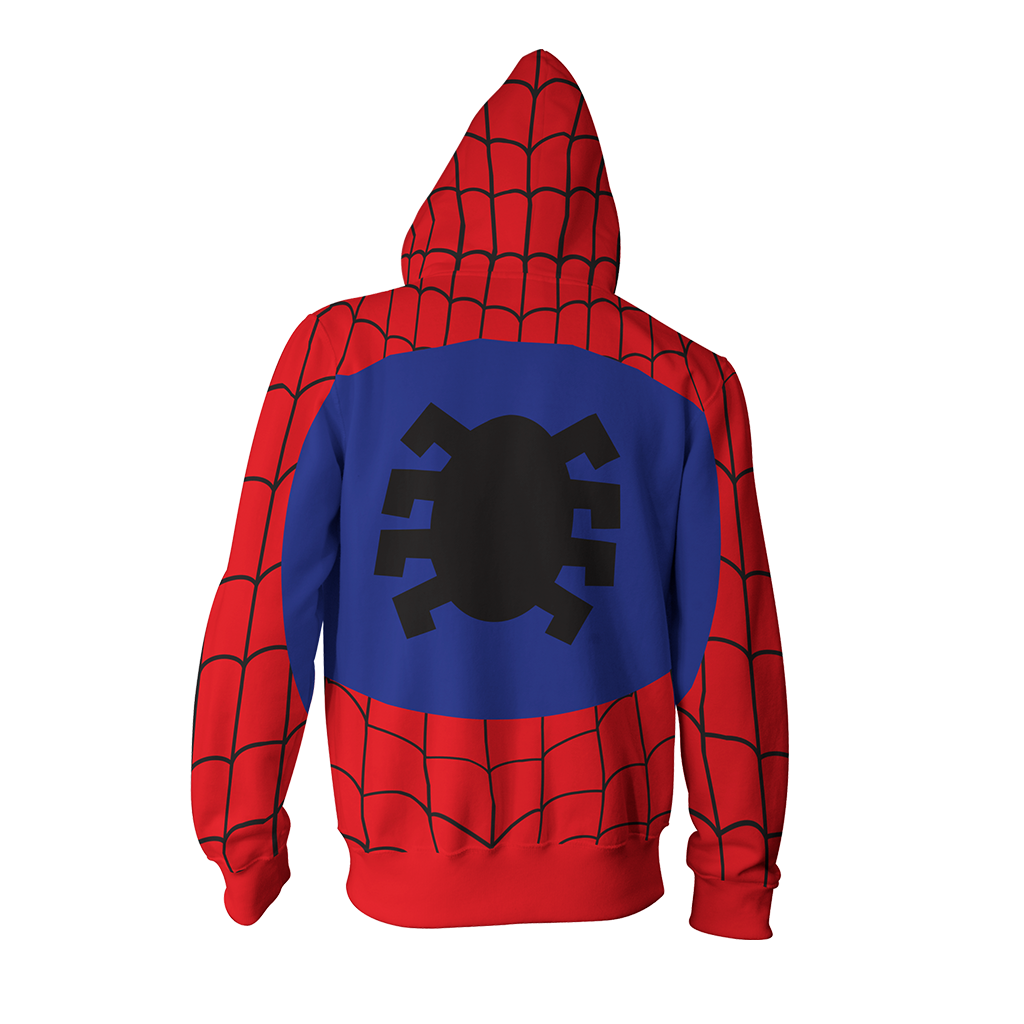 Spider-Armor MK IV Cosplay PS4 Zip Up Hoodie Jacket