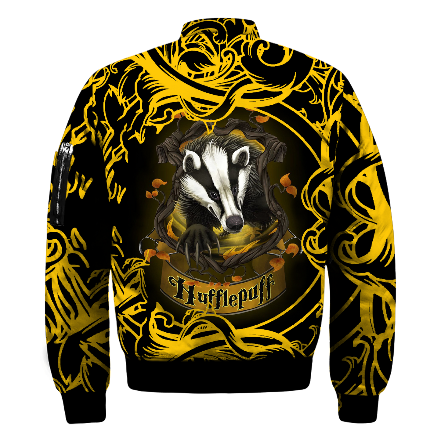 Loyal Like A Hufflepuff Harry Potter Bomber Jacket