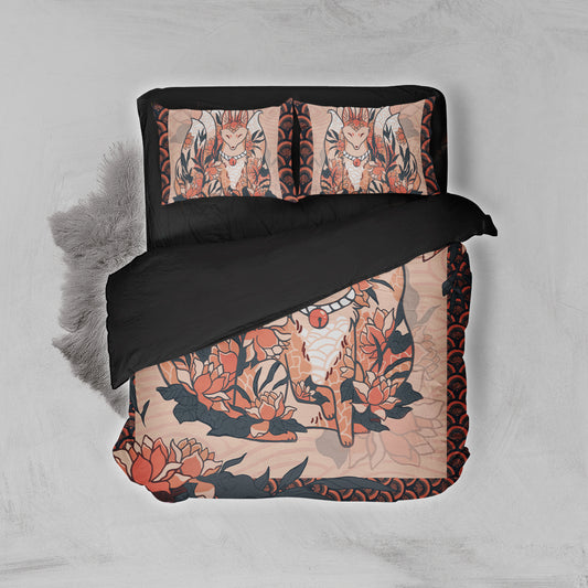 Nine Tail Fox Bed Set Twin (3PCS)