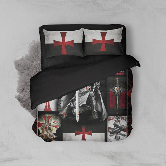 Christian - Knights Templar Bed Set Twin (3PCS)