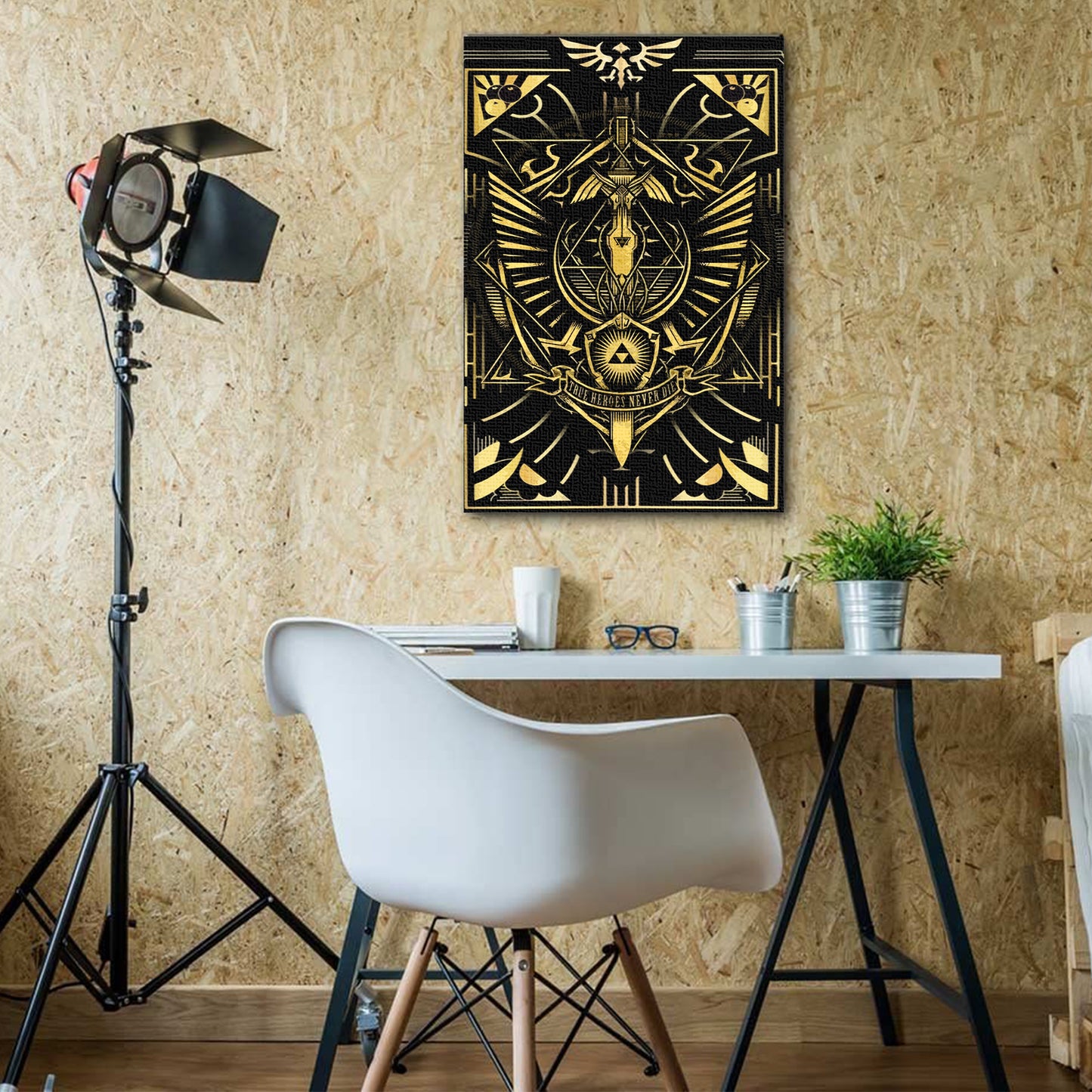 The Legend Of Zelda Art Sword Canvas Wall Art