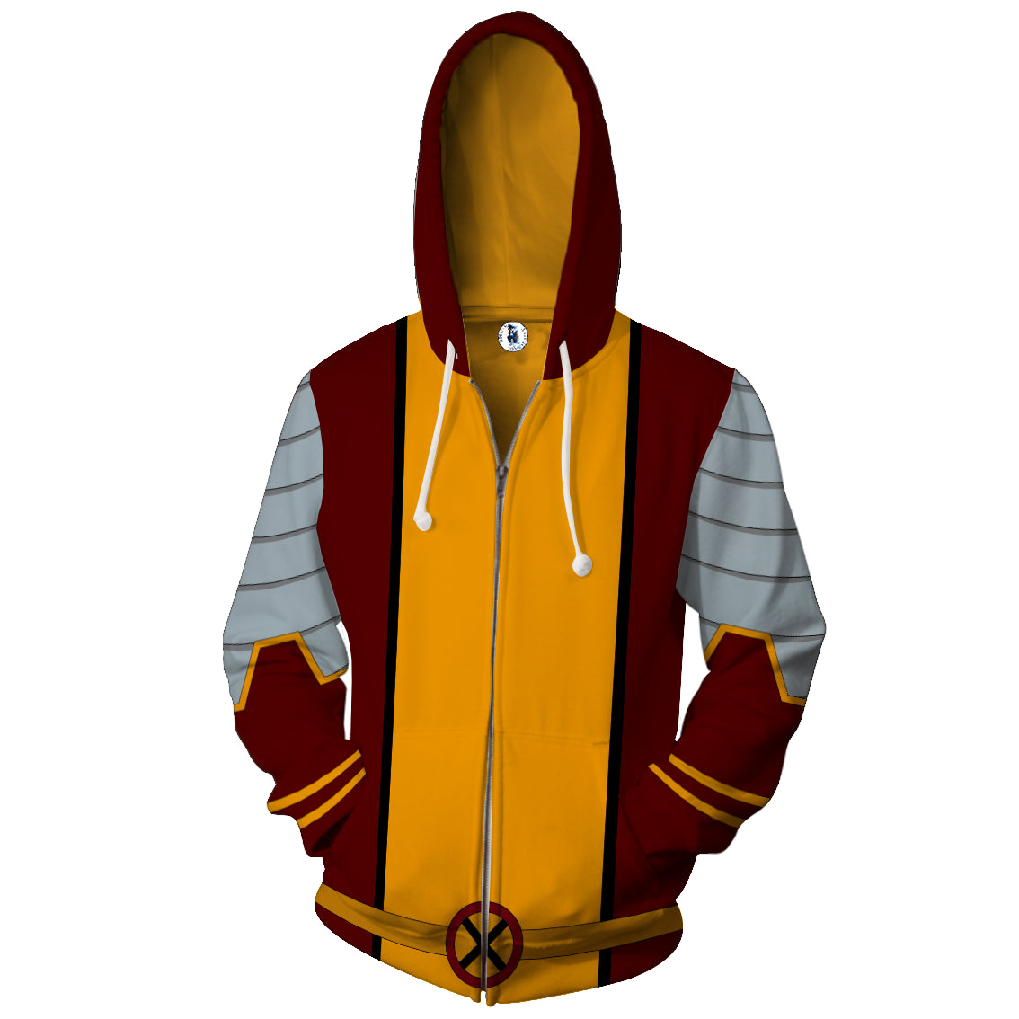 X-Men Piotr Rasputin Cosplay Zip Up Hoodie Jacket