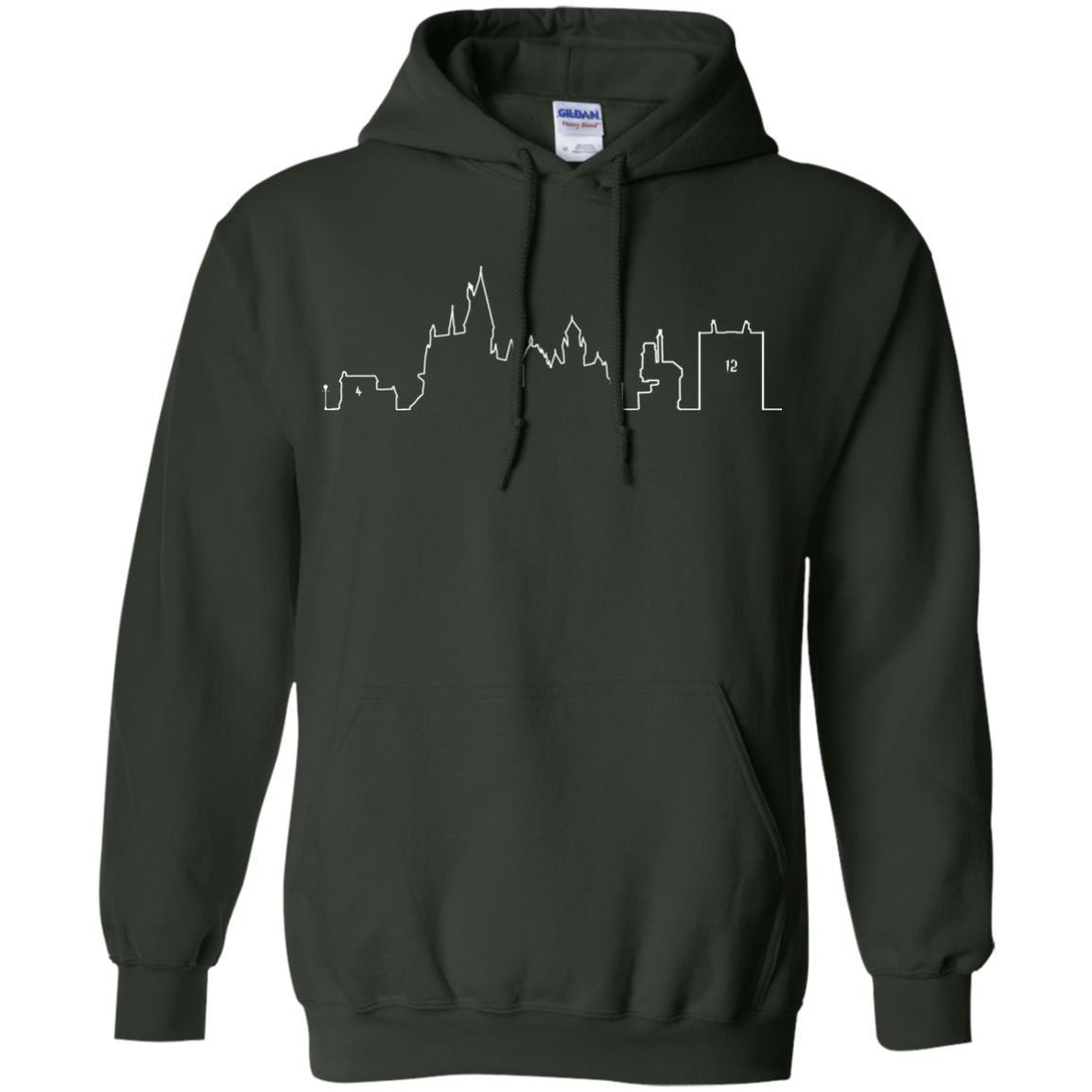 Hogwarts School Harry Potter Fan T-shirt Forest Green S