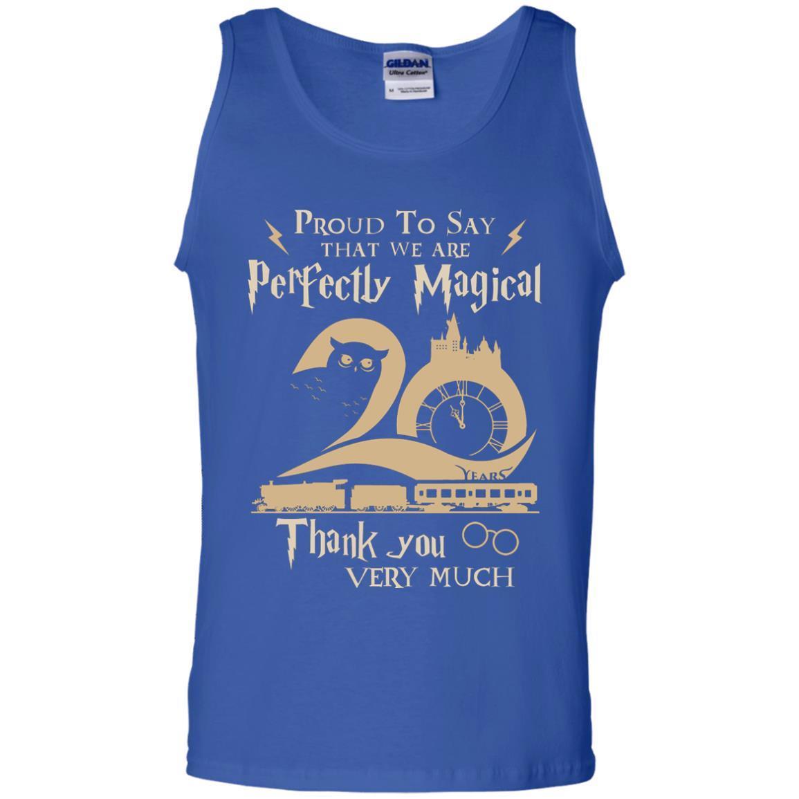 Proud To Say That We Are Perfectly Magical Thank You Very Much Harry Potter Fan T-shirt Royal S