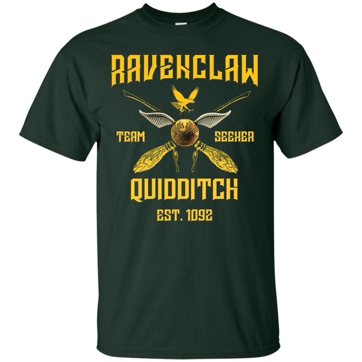 Ravenclaw Quiddith Team Seeker Est 1092 Harry Potter Shirt Forest S