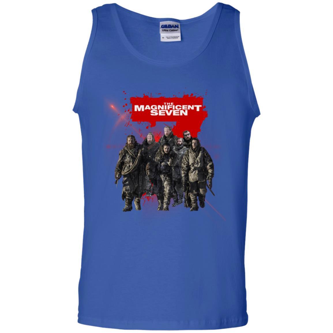 The Magnificent Seven Game Of Thrones Version T-shirt Royal S