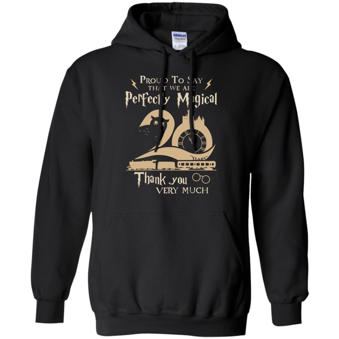 Proud To Say That We Are Perfectly Magical Thank You Very Much Harry Potter Fan T-shirt Black S