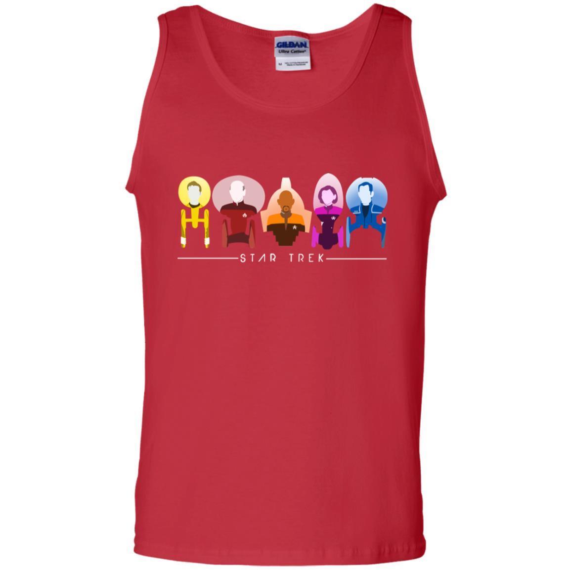 Star Trek Starfleet Captains Shirt Red S