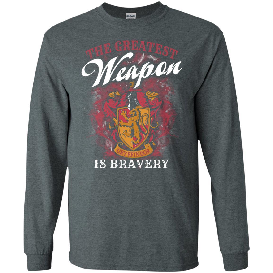 The Greatest Weapon Is Bravery Harry Potter Fan T-shirt