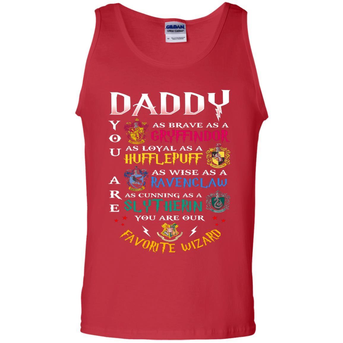 Daddy Our Favorite Wizard Harry Potter Fan T-shirt Red S