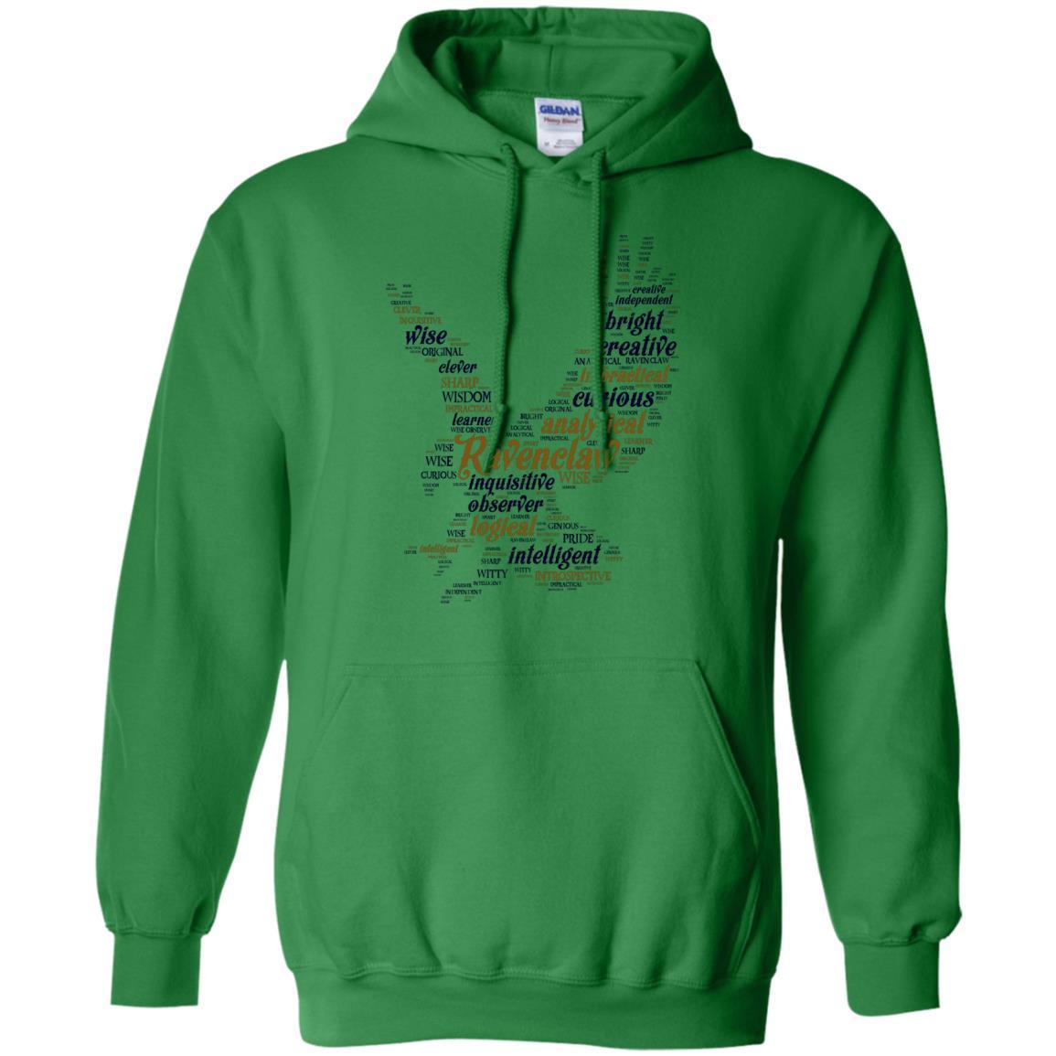 Ravenclaw House Harry Potter Fan Shirt Irish Green S
