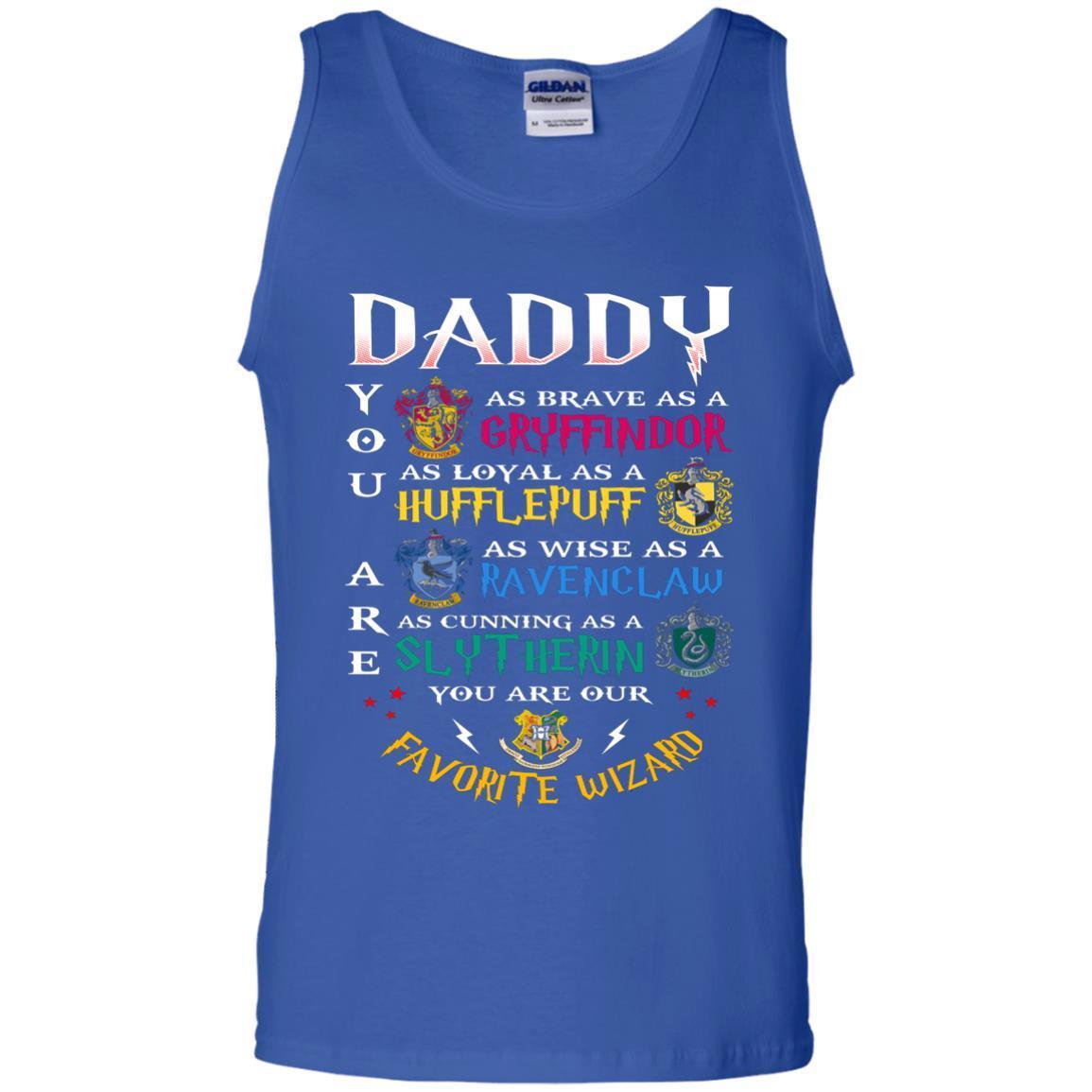 Daddy Our  Favorite Wizard Harry Potter Fan T-shirt Royal S