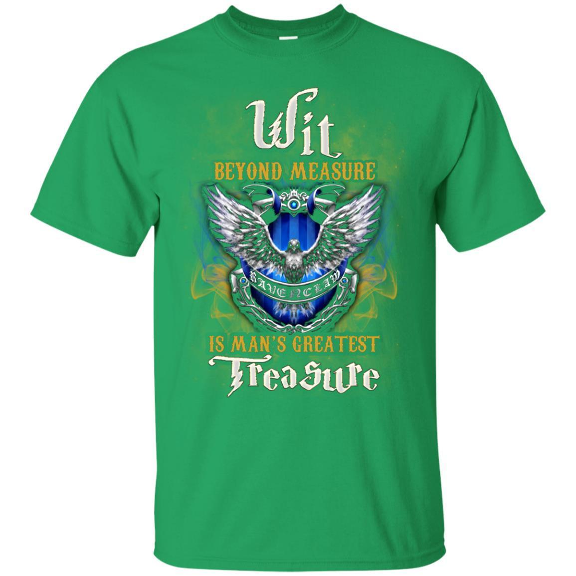 Wit Beyond Measure Is Man's Greatest Treasure Ravenclaw House Harry Potter Fan Shirt