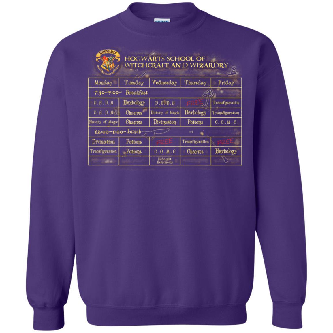 Harry's Schedule Harry Potter Shirt