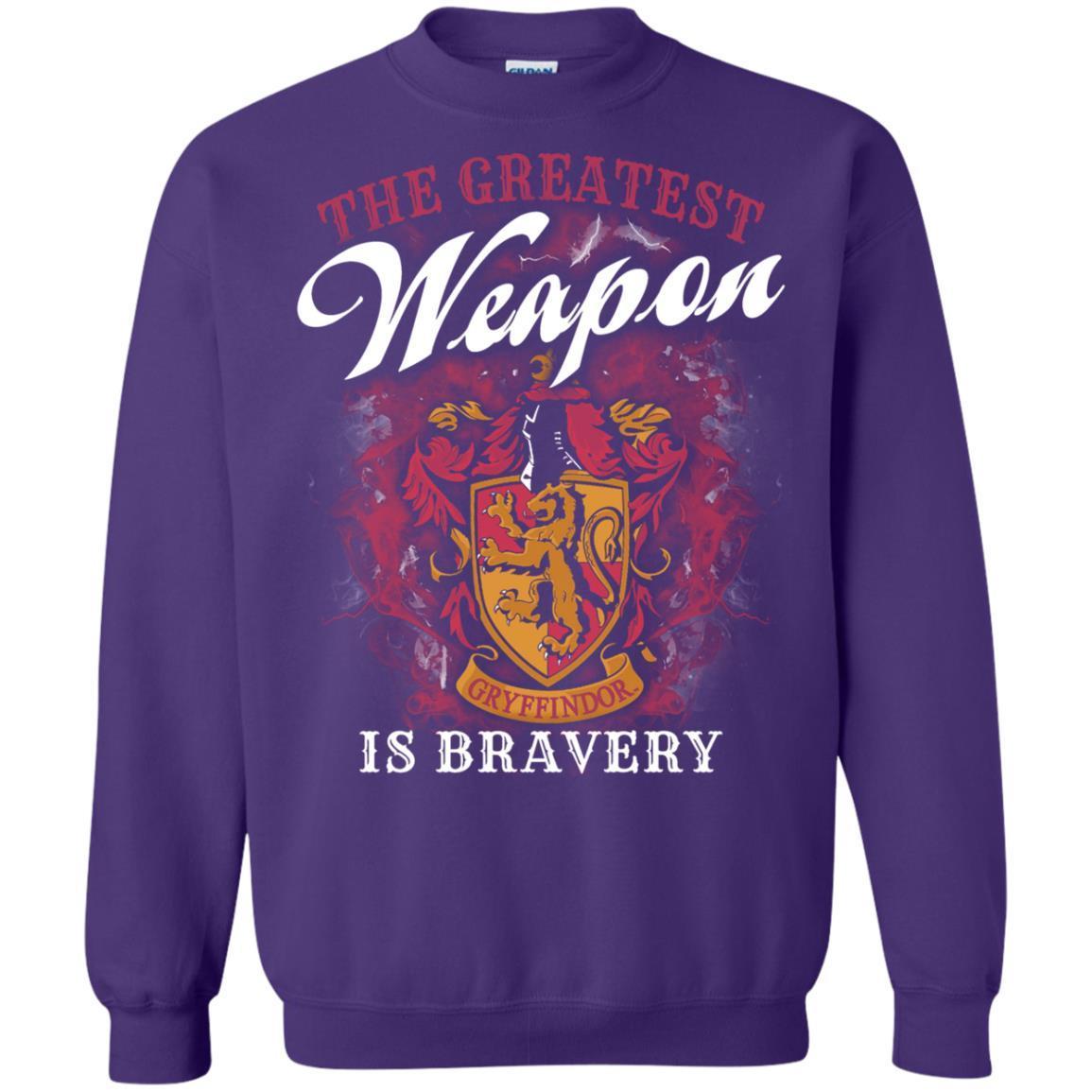 The Greatest Weapon Is Bravery Harry Potter Fan T-shirt