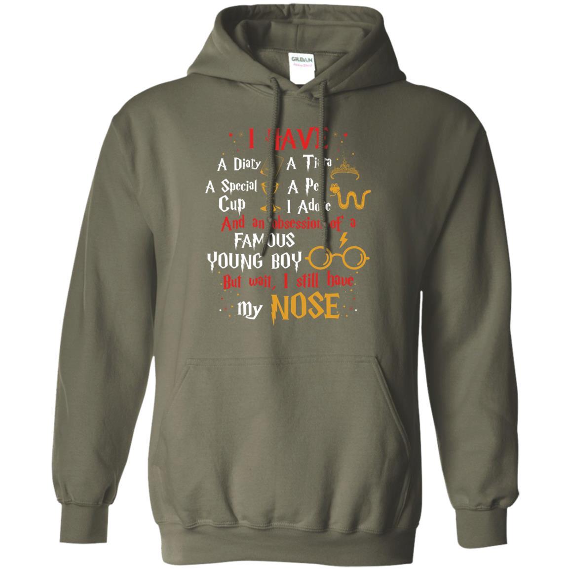 I Have A Diary, A Tiara, A Special Cup, A Pet I Adore And An Obsession Of A Famous Young Boy Harry Potter Fan T-shirt