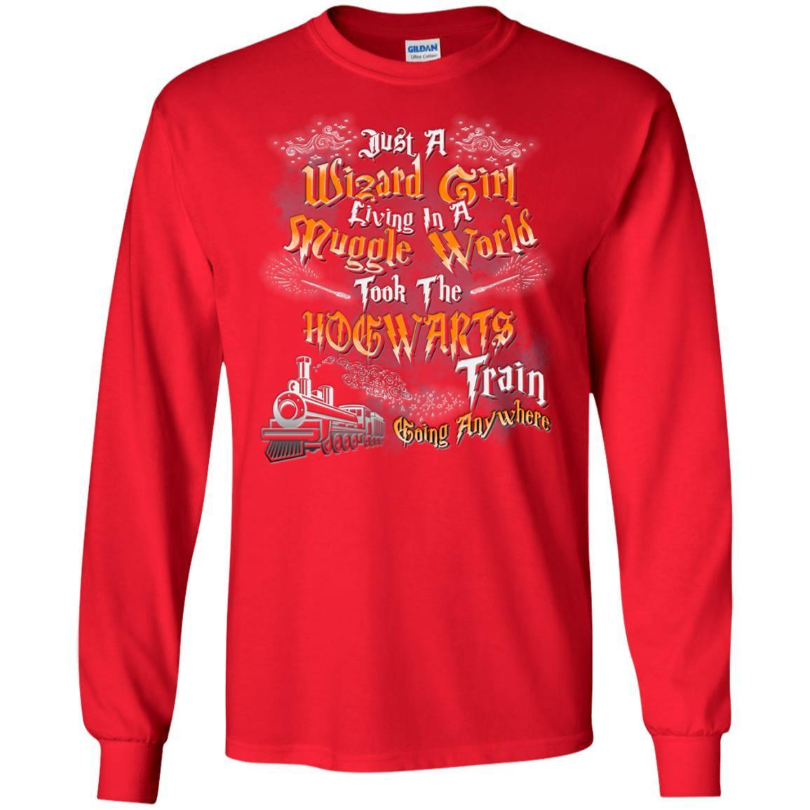 Just A Wizard Girl Living In A Muggle World Took The Hogwarts Train Going Anywhere Red S