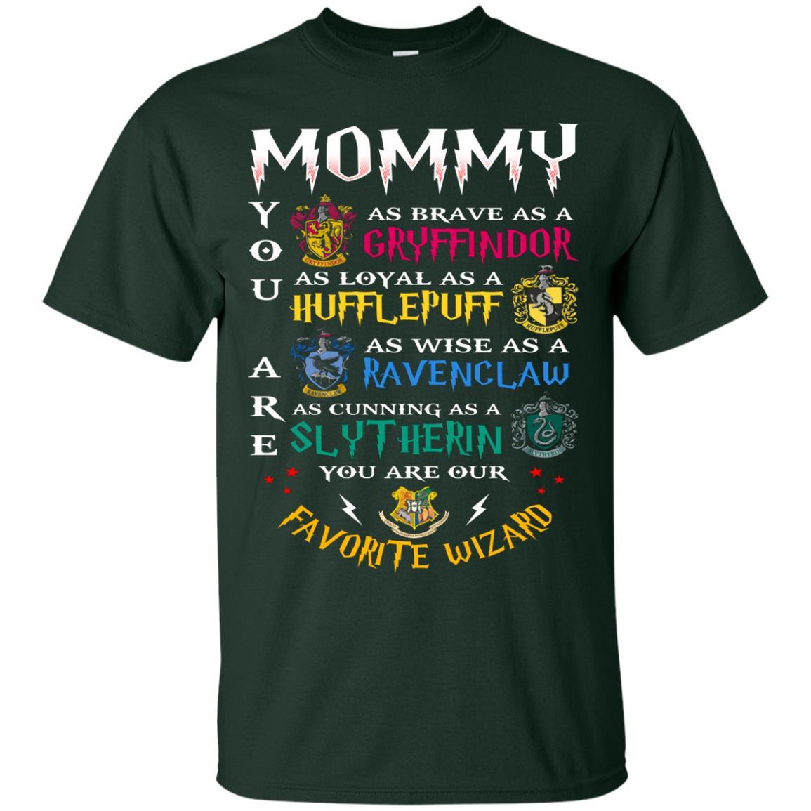 Mommy Our Favorite Wizard Harry Potter Fan T-shirt Forest S