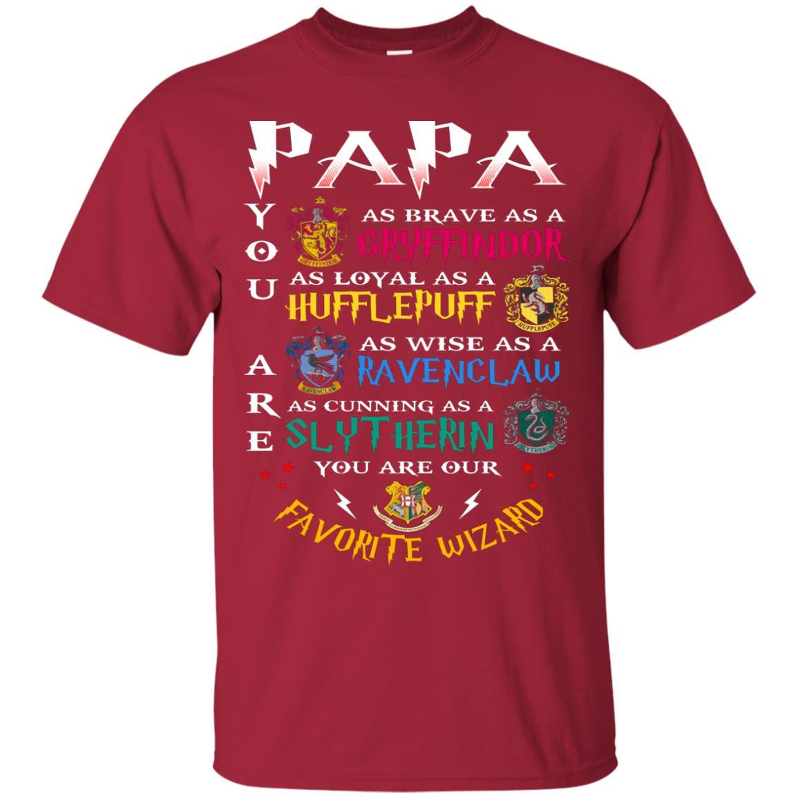 Papa Our Favorite Wizard Harry Potter Fan T-shirt