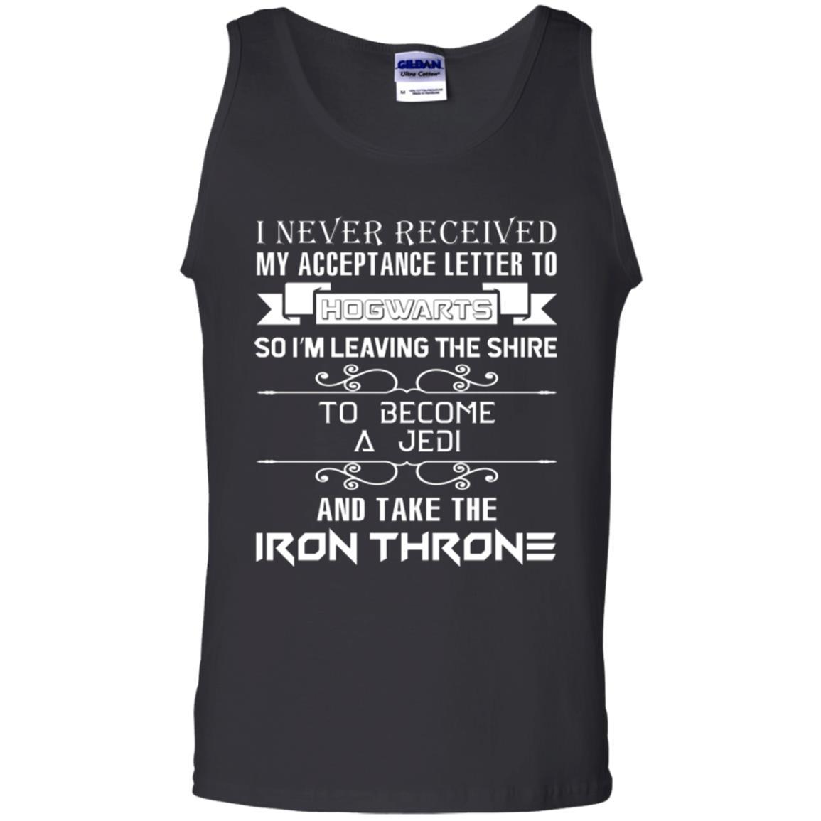 I Never Received My Acceptance Letter To Hogwarts Harry Potter Fan T-shirt Black S