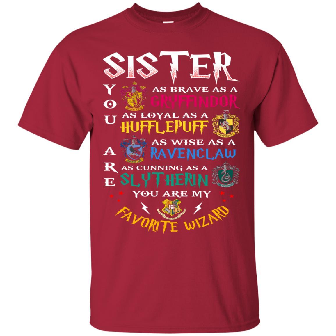 Sister My Favorite Wizard Harry Potter Fan T-shirt