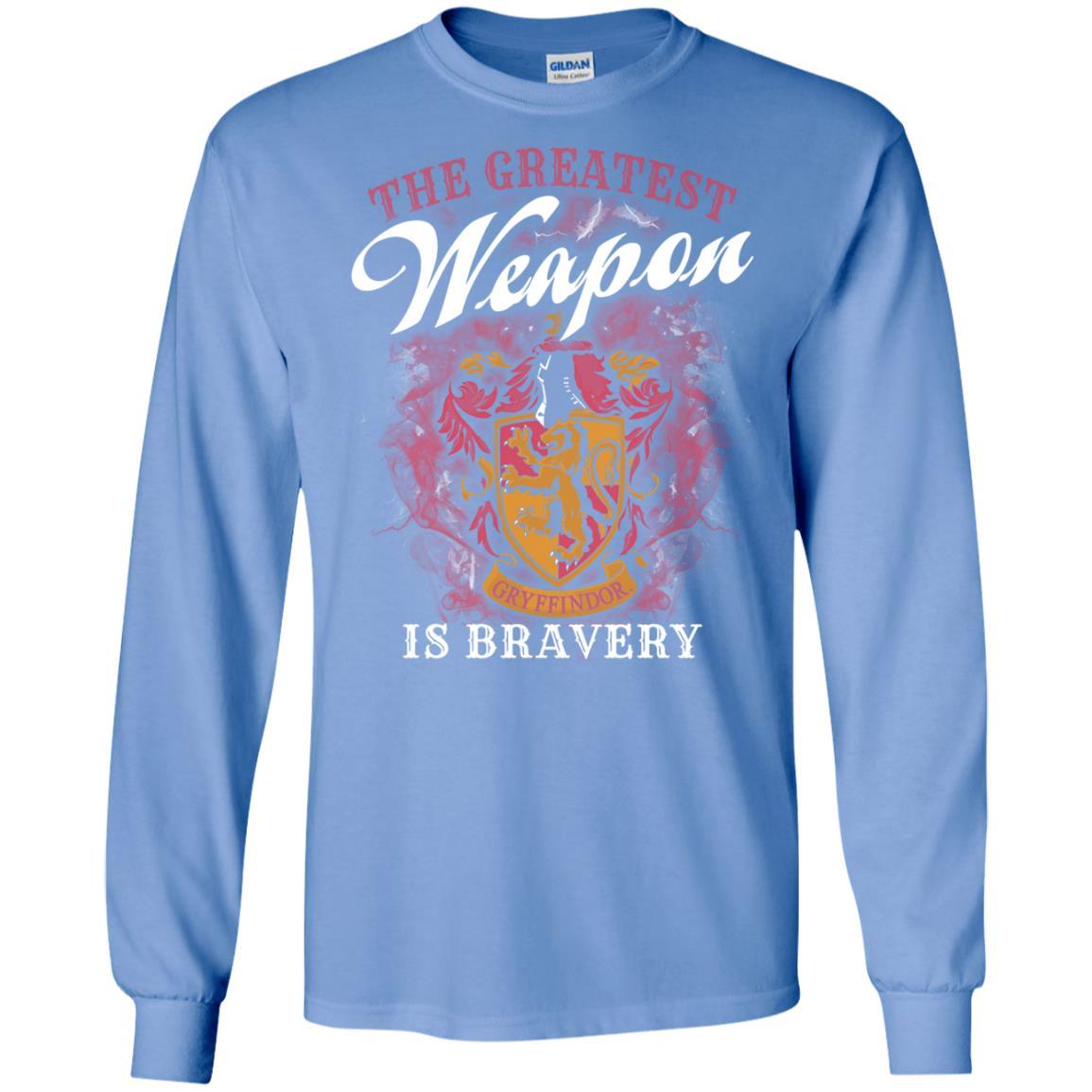 The Greatest Weapon Is Bravery Harry Potter Fan T-shirt