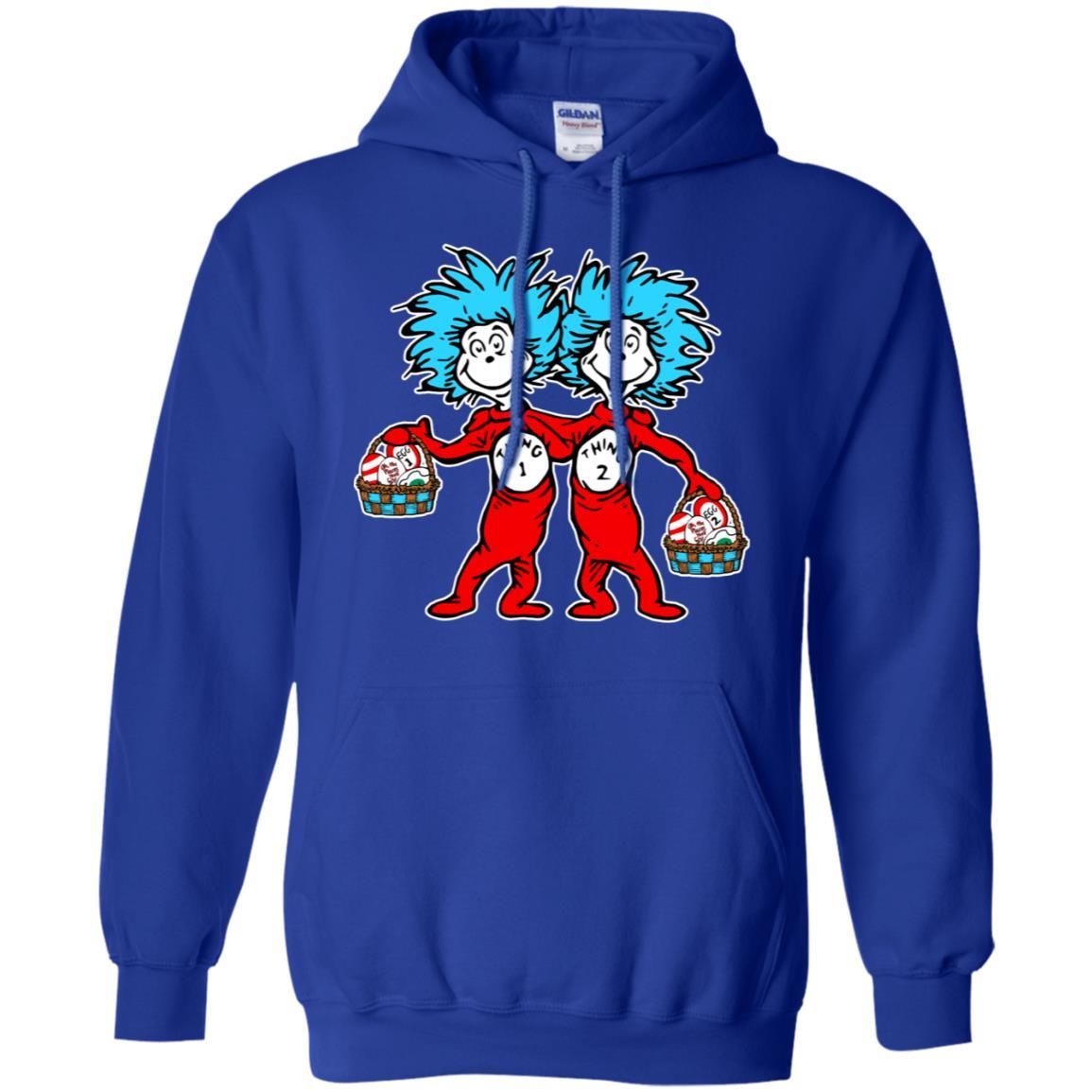 Dr. Seuss Thing 1 Thing 2 Easter Egg T-shirt