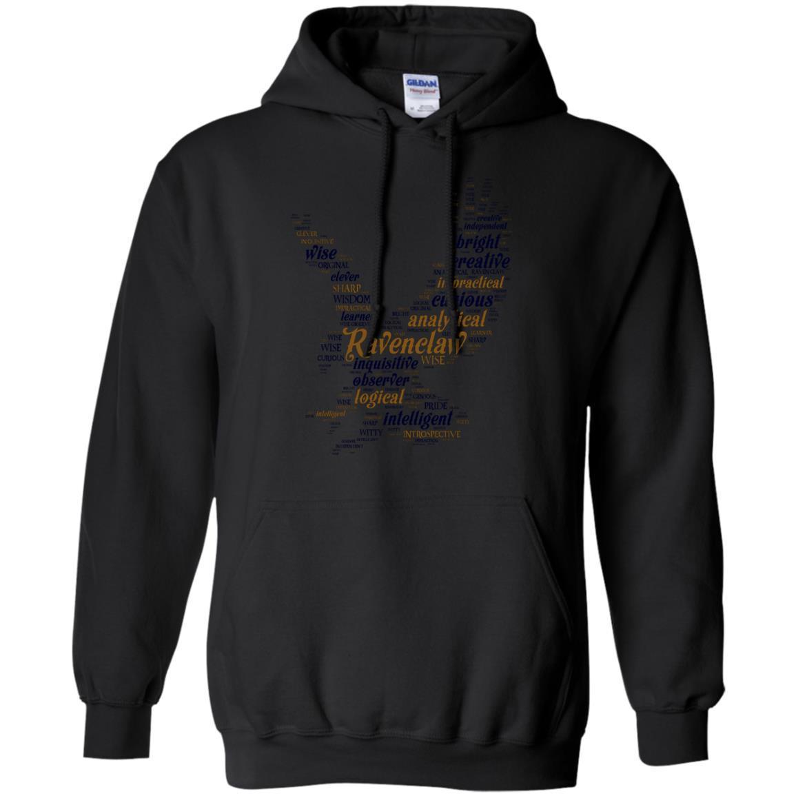 Ravenclaw House Harry Potter Fan Shirt Black S