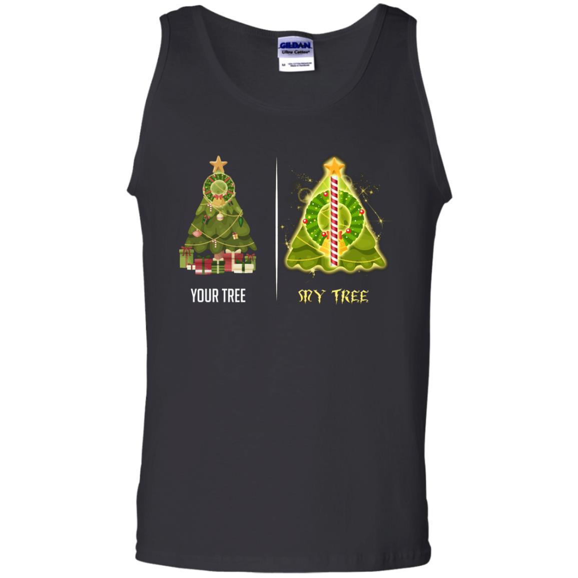 Harry Potter Christmas Tree Shirt Black S
