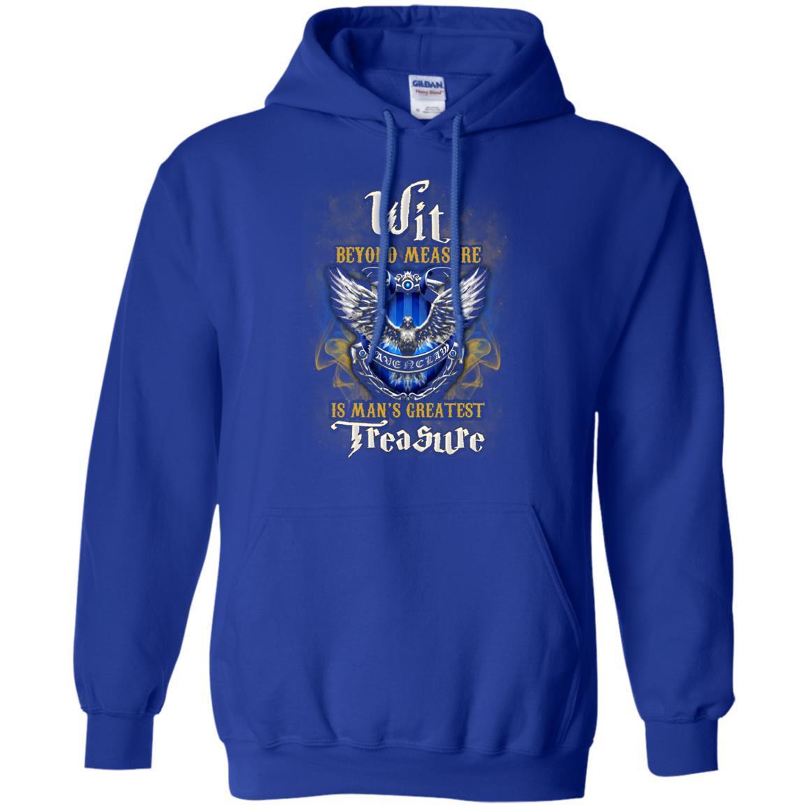Wit Beyond Measure Is Man's Greatest Treasure Ravenclaw House Harry Potter Fan Shirt