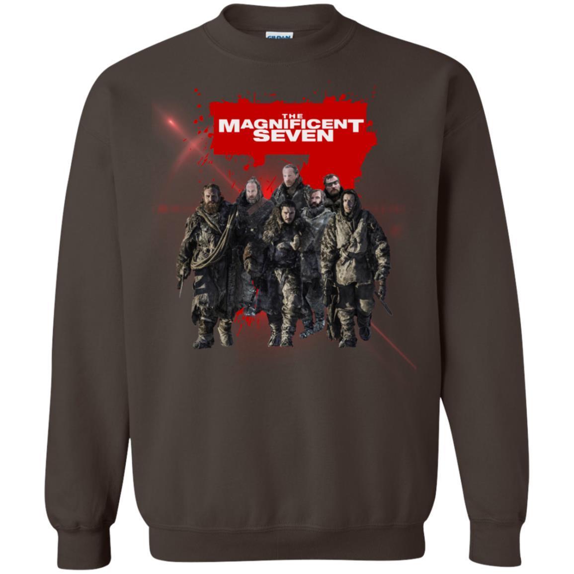 The Magnificent Seven Game Of Thrones Version T-shirt Dark Chocolate S