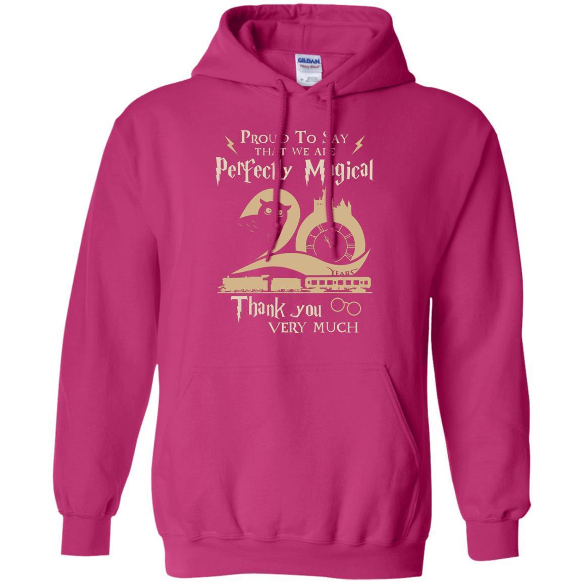 Proud To Say That We Are Perfectly Magical Thank You Very Much Harry Potter Fan T-shirt Heliconia S