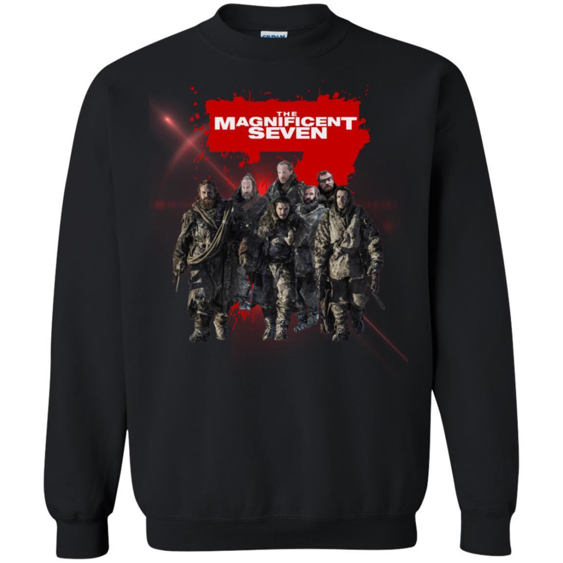 The Magnificent Seven Game Of Thrones Version T-shirt Black S